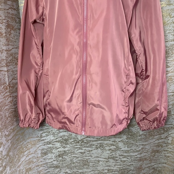 DAISY Rose Pink Blush Windbreaker Women’s Jacket Size XL - Picture 4 of 14